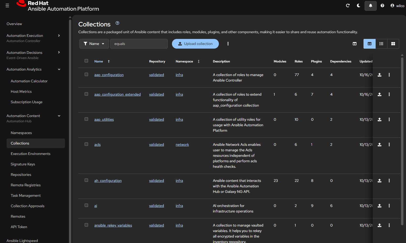 Rhaap hub collections